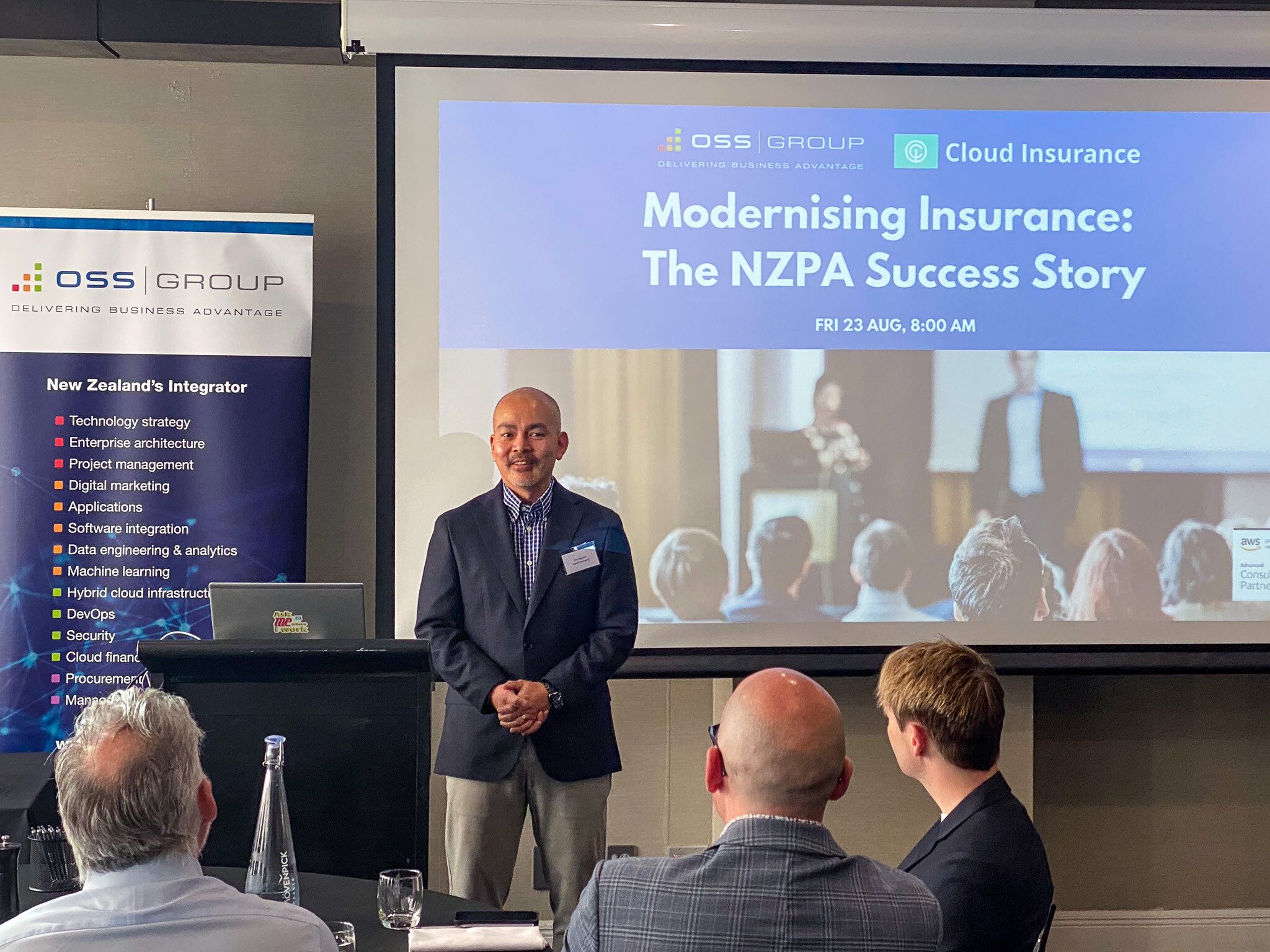 Cloud Insurance OSS Group Partner - New Zealand Launch